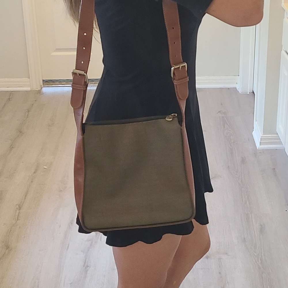 Authentic Fendi Canvas Crossbody/Shoulder Bag- Great Condition